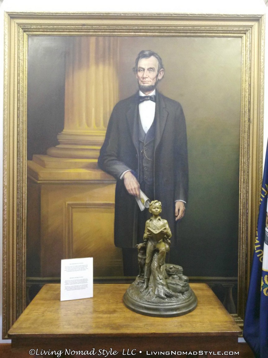 Abraham Lincoln in Kentucky Living Nomad Style